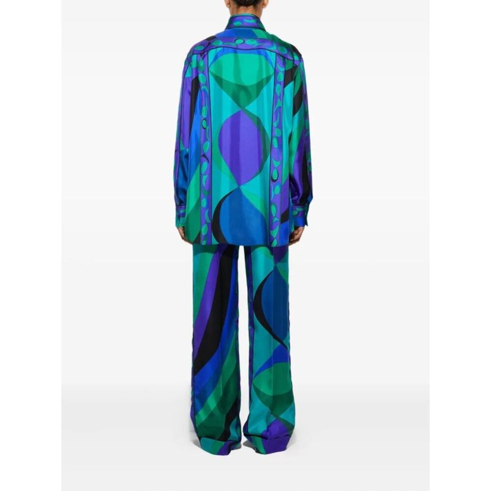 Emilio Pucci Women Fish Shirt - Picture 2 of 7
